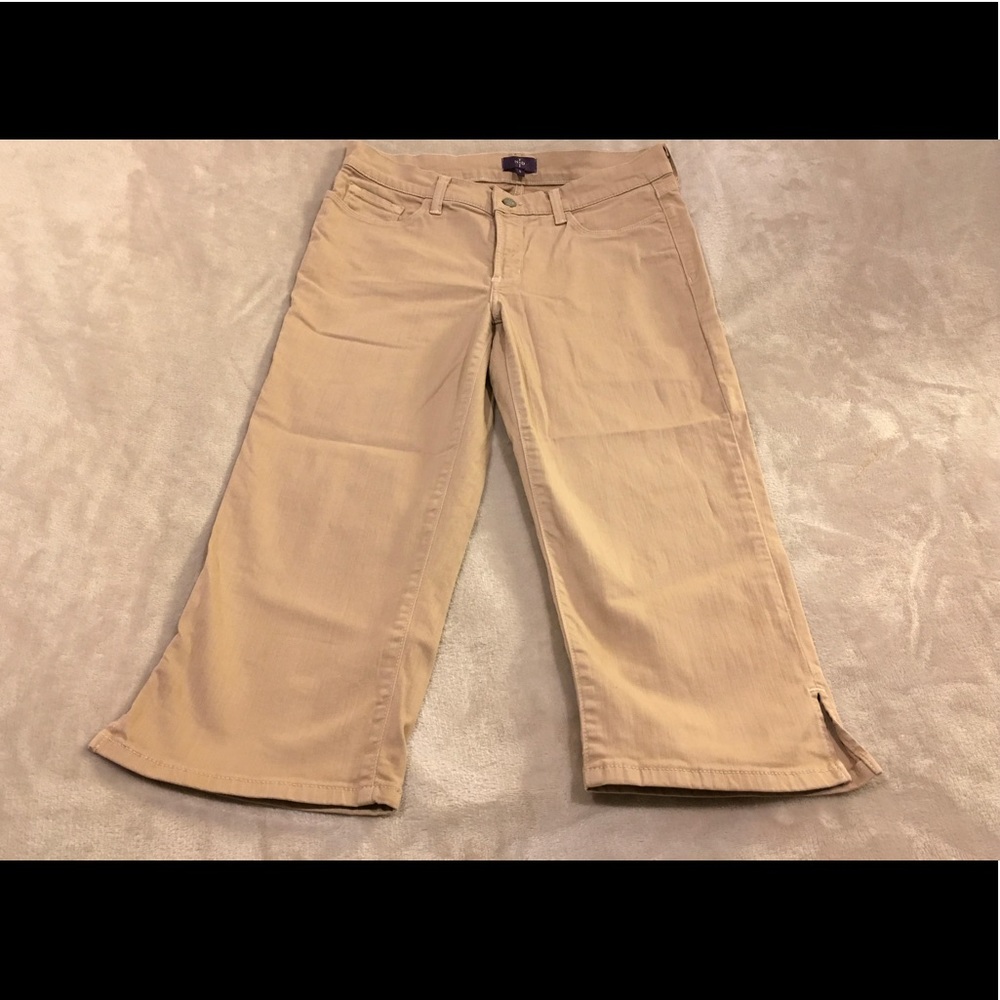 NYDJ Khaki Crop Jeans S8
